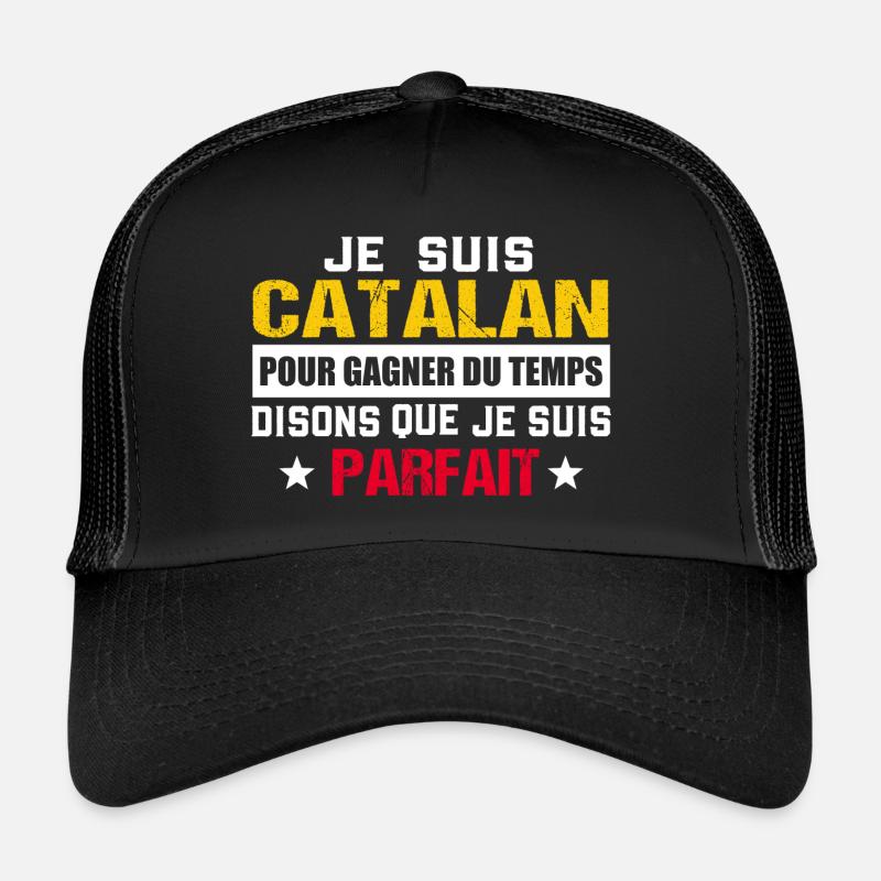 Catalan cadeau drôle Espagne Casquette trucker 