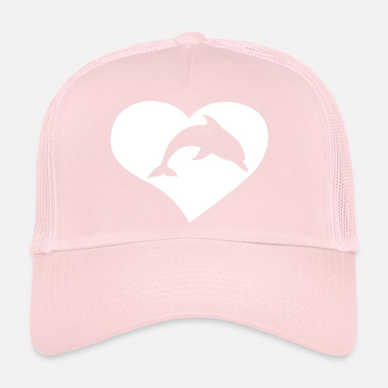 Love Dolphin Trucker Cap