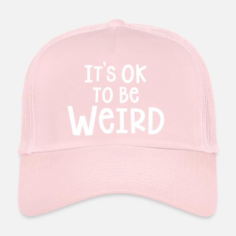 C’EST OK D’ÊTRE BIZARRE Casquette trucker 
