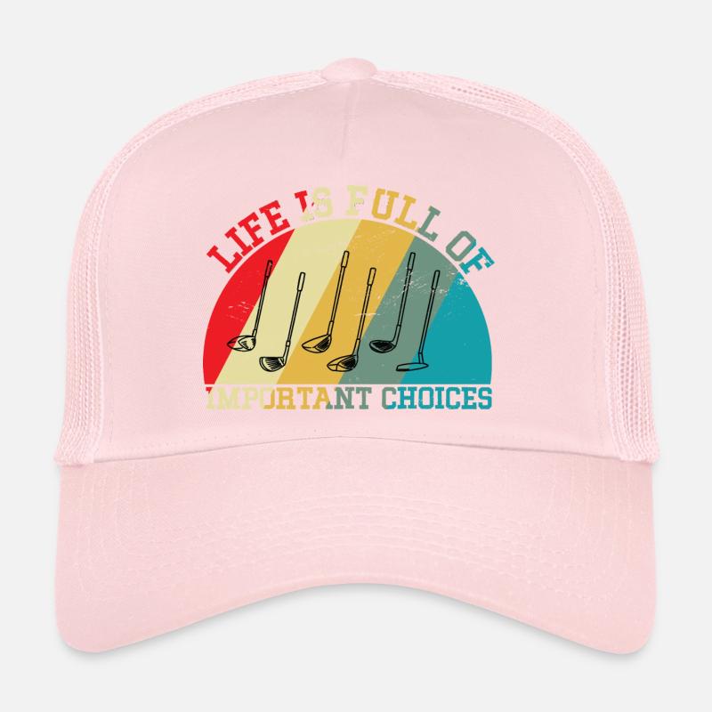 Important Choice Golf Trucker Cap