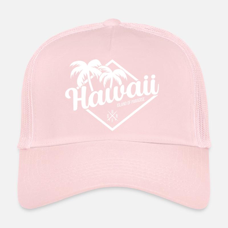 Hawaii Surf Paradise Trucker Cap