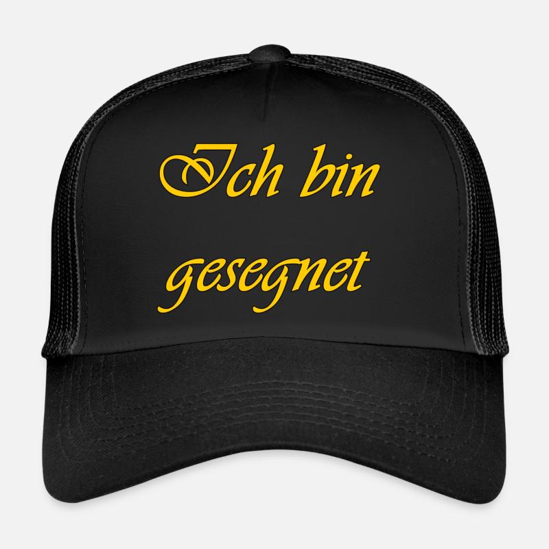 Ich bin gesegnet Trucker Cap