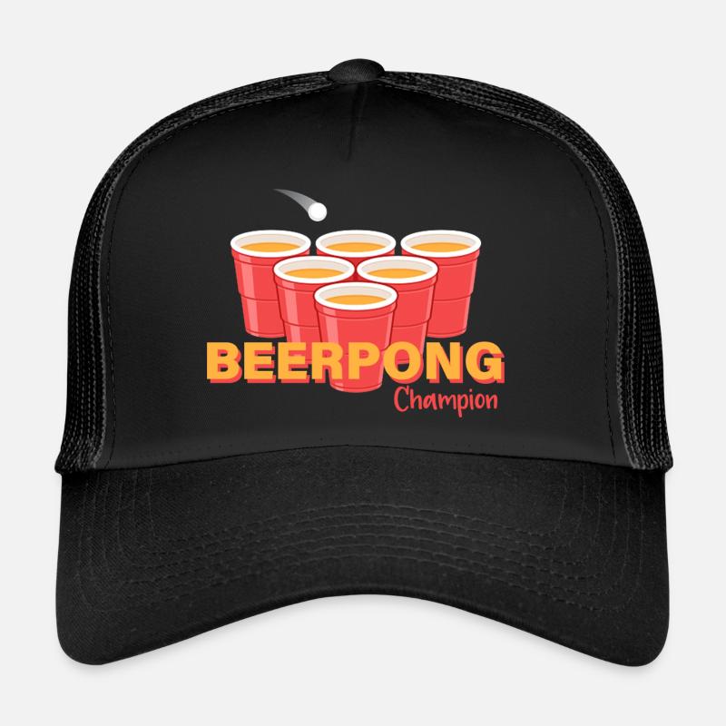 Beerpong - Drinking Game Trucker Cap