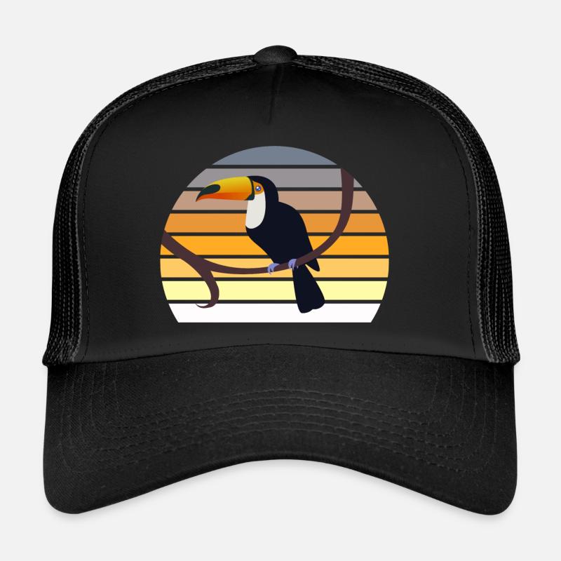 Toucan exotic bird Trucker Cap