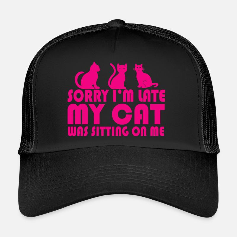 Chat Katze Casquette trucker 