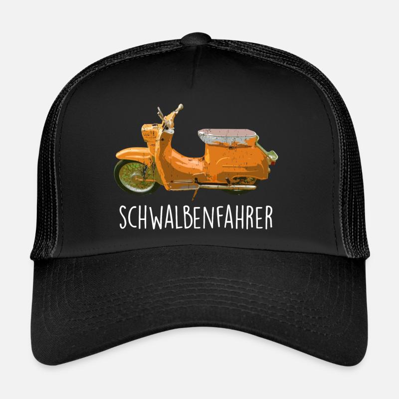 Schwalbenfahrer Schwalbe KR51 Allemagne de l’Est SuhlS51 Casquette trucker 