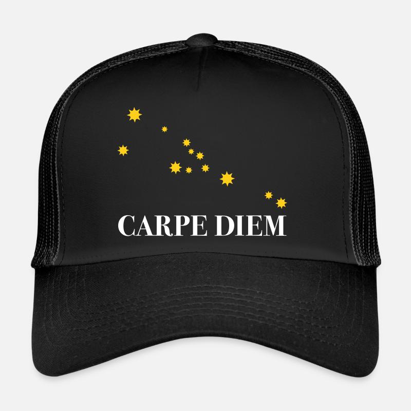 Carpe Diem utilise l’horoscope de la constellation du Jour Taureau Casquette trucker 