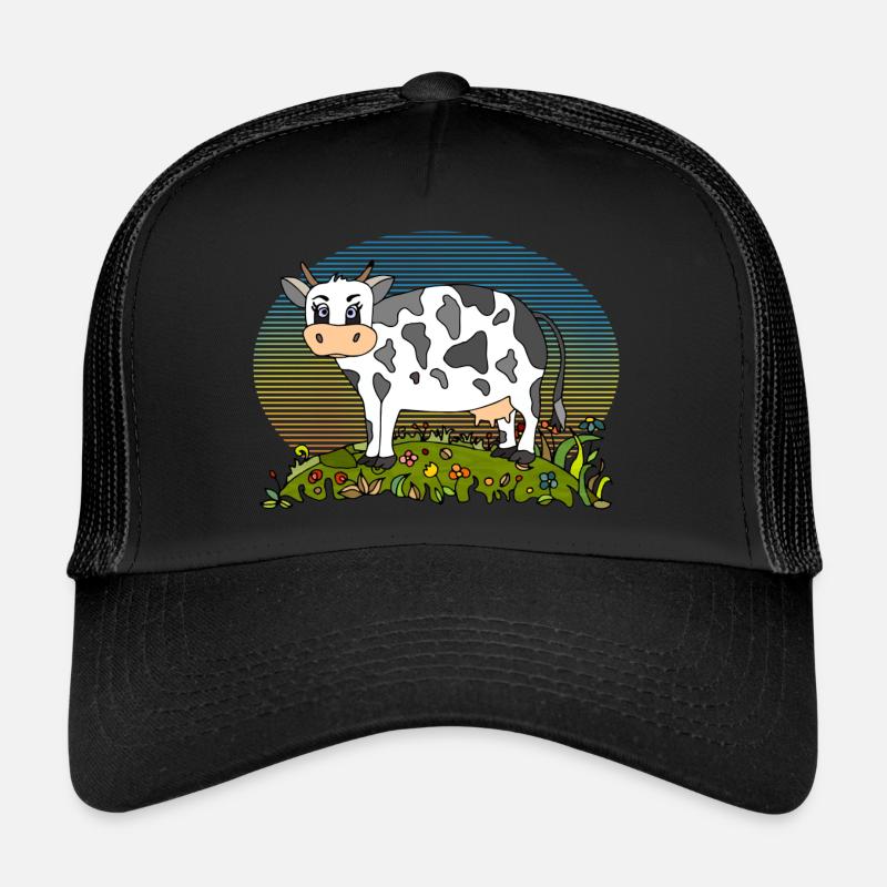 Cow Trucker Cap