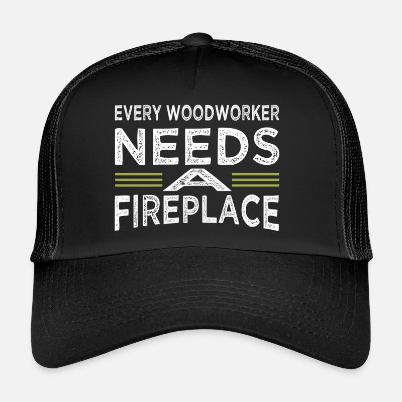 felling forestry best woodworker chop wood Trucker Cap