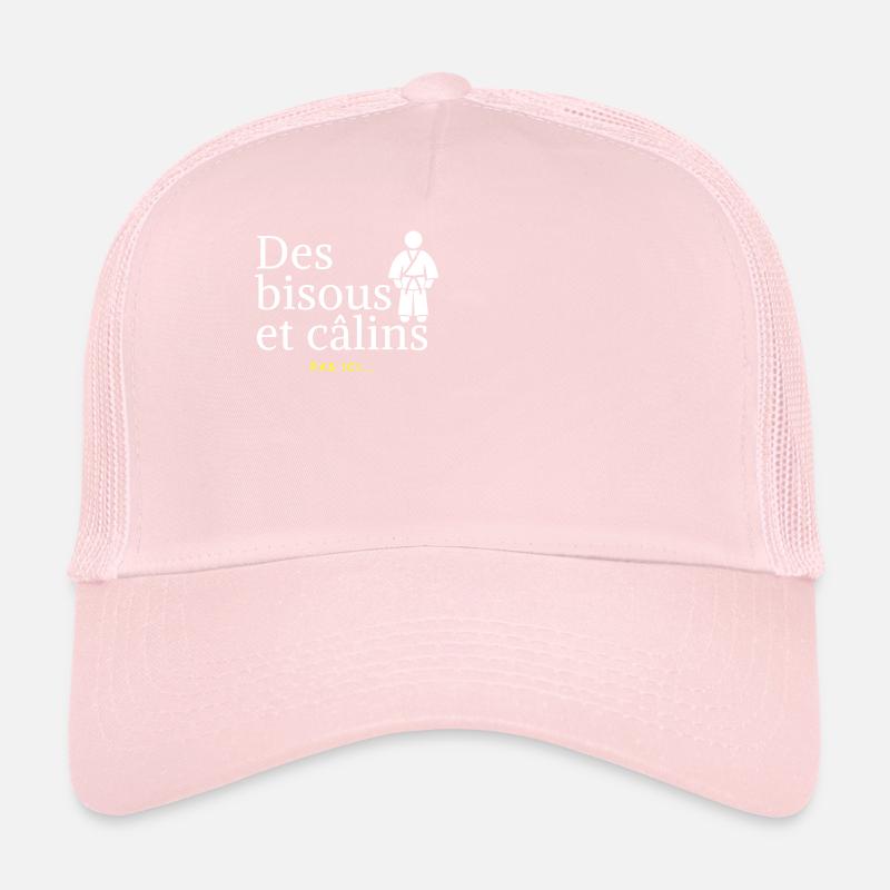 Pas de câlins - idee cadeau judo Casquette trucker 