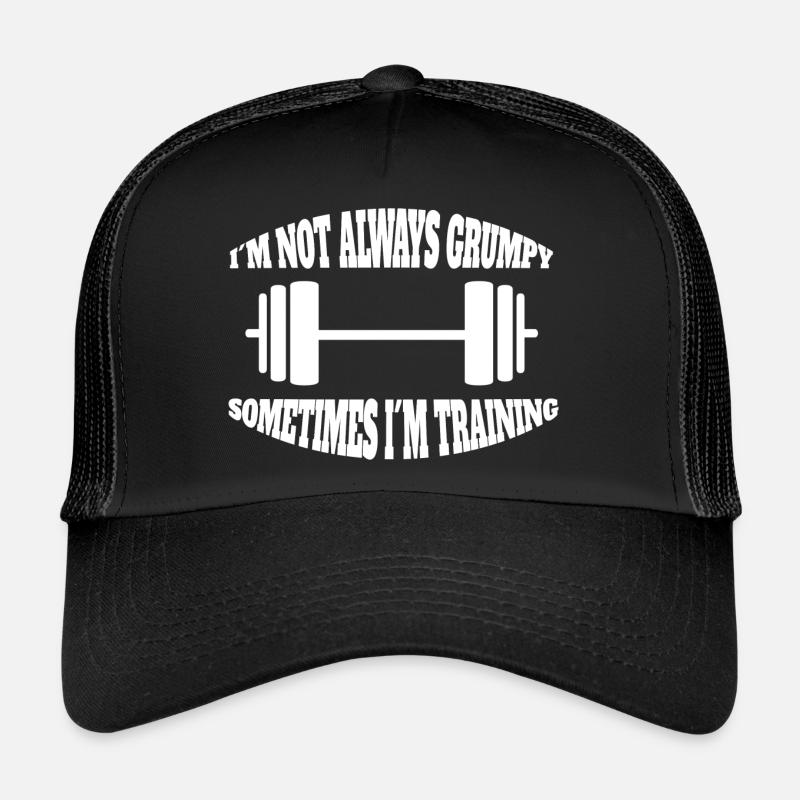 Fitness Bodybuilder Athletes Muscle Strength Training Trucker Cap