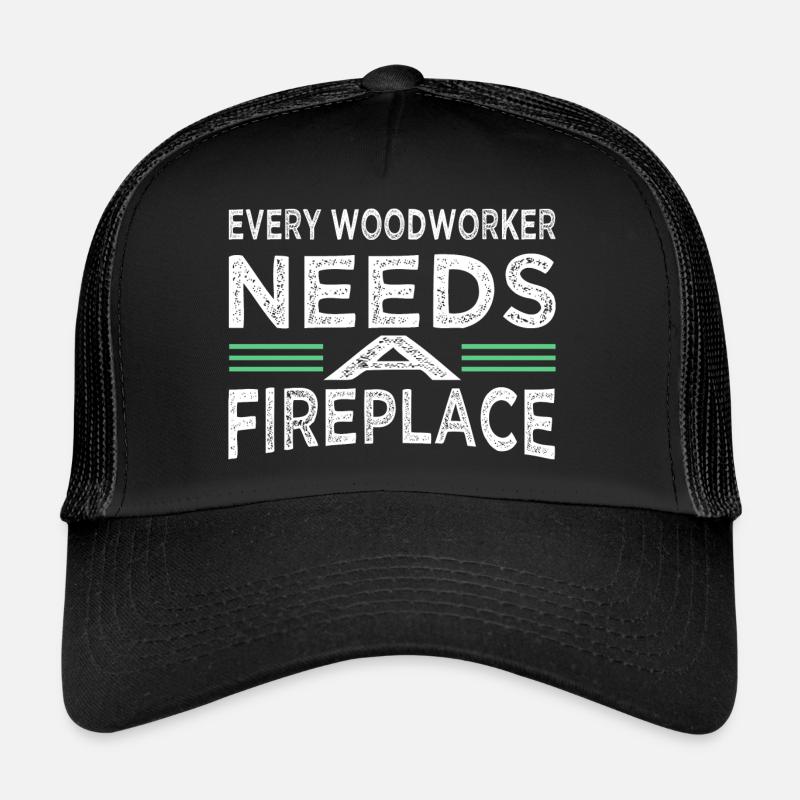 chainsaw hobbyists forester funny carpenter Trucker Cap