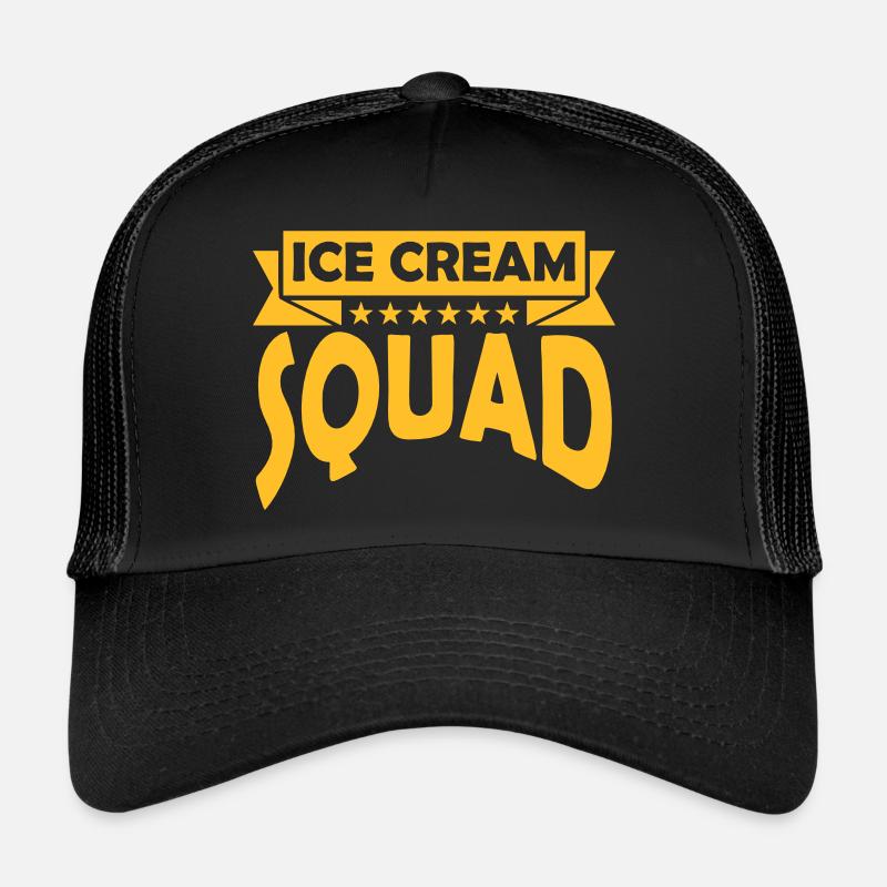 Escouade de crème glacée Friends Casquette trucker 