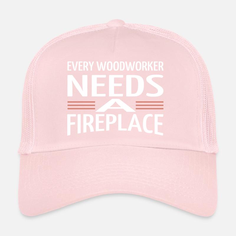 arboriculture carpenter work tshirts hearbeat Trucker Cap