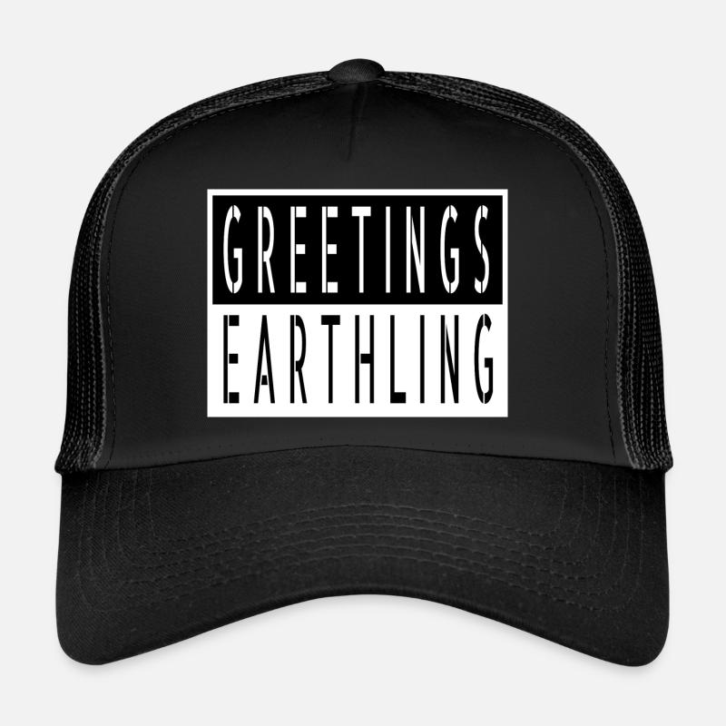 spaceship bday area51 statement memes Trucker Cap