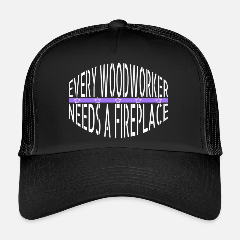 gift idea present safety helmet lumberjack geek Trucker Cap