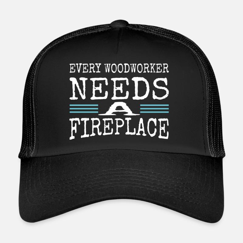 quote chainsaw tree woodcutter lumberman Trucker Cap