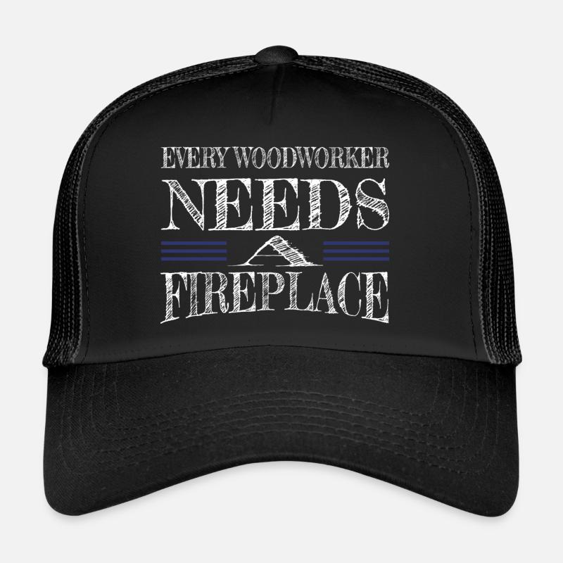 bday tree logging apprentice axes wood forestry Trucker Cap