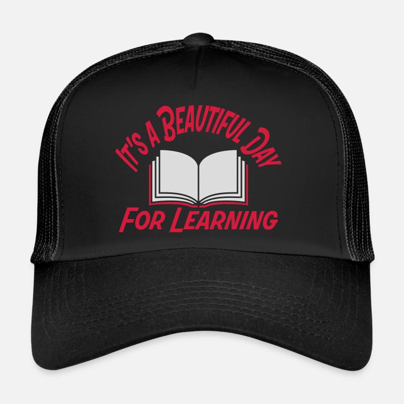 belle journée pour apprendre Casquette trucker 