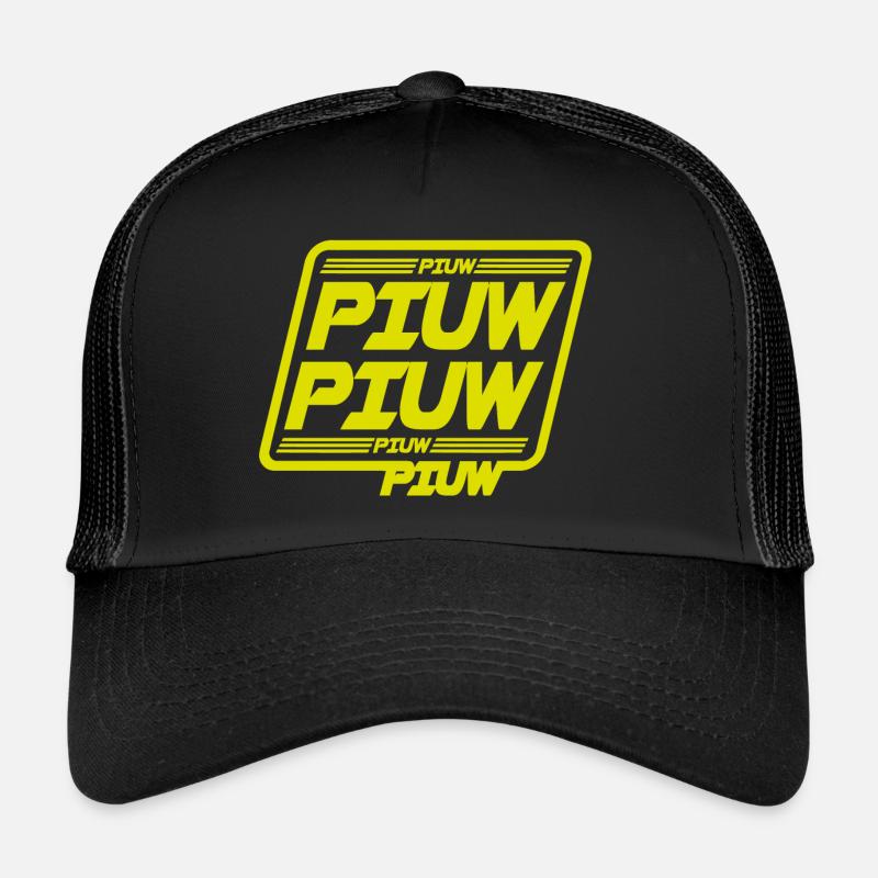 Piuw Piuw galaxy wars - Trucker Cap - black/black
