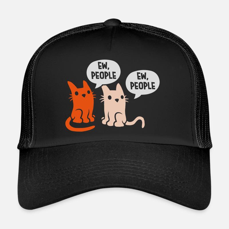ew people chats animaux de compagnie Casquette trucker 