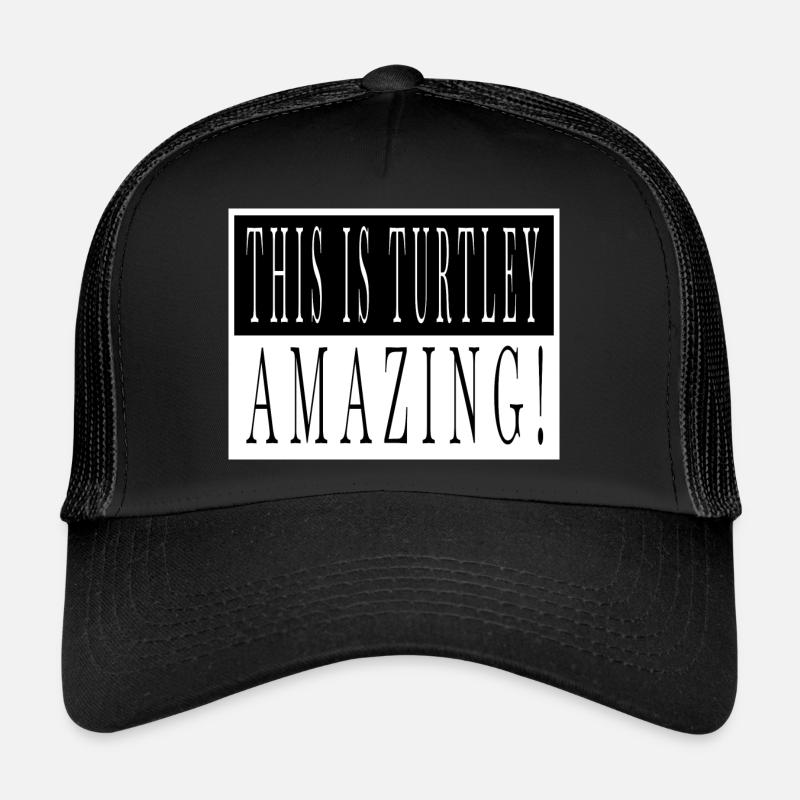 Cool Awesome Tortoises Earth Save the Turtles Wave Casquette trucker 