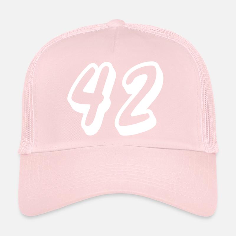 42 blanc Casquette trucker 