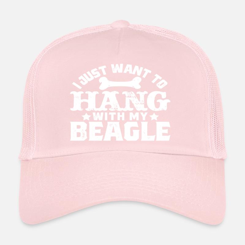 Je veux juste traîner avec mon Beagle Casquette trucker 