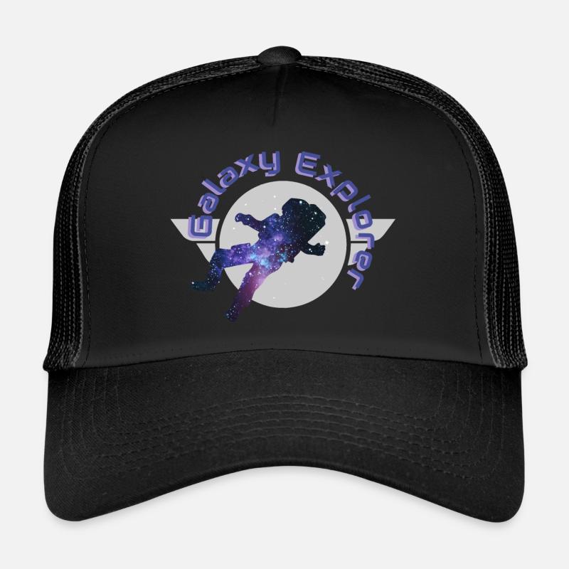 Galaxy Explorer Galaxy Space Astronaut Cadeau Casquette trucker 