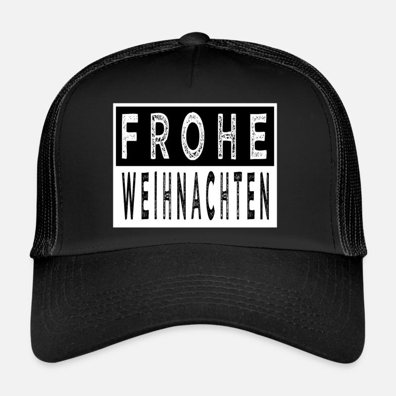 geschenk spruch bäume alkohol weihnachtszeit Trucker Cap