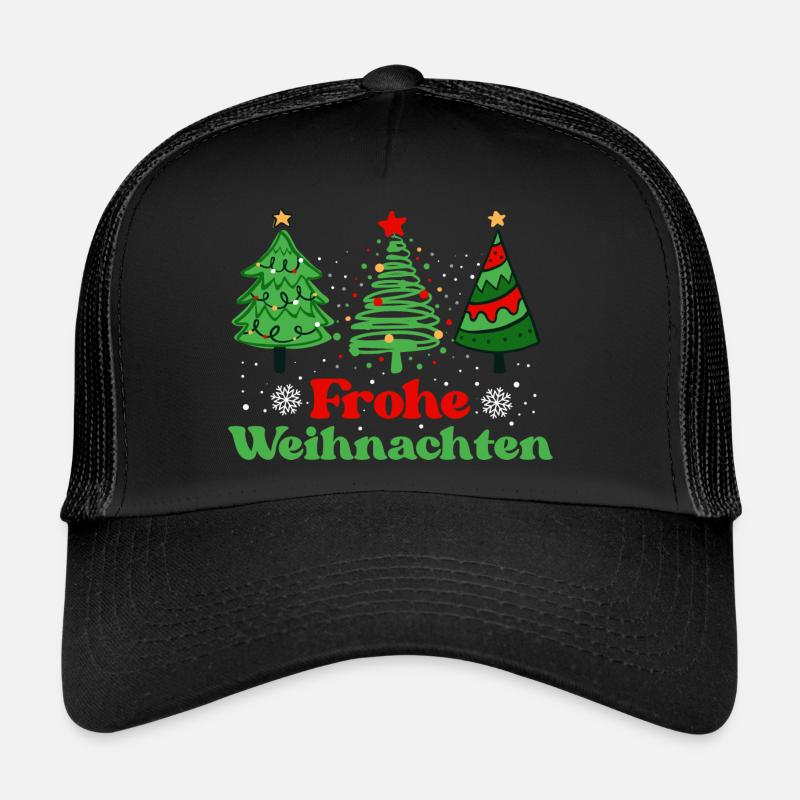 Merry Christmas Trucker Cap