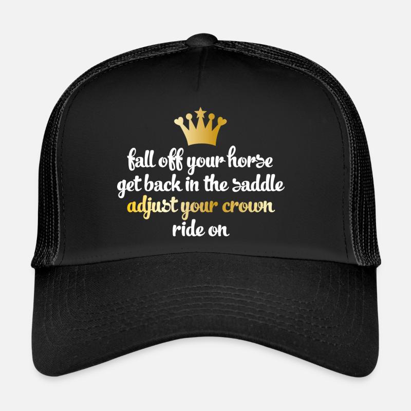 Accident d’équitation Casquette trucker 