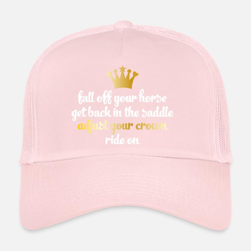Riding accident Trucker Cap