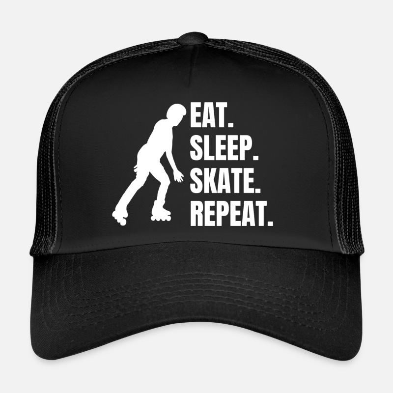 Roller Skate Inline Skate Gift Inline Skater Trucker Cap