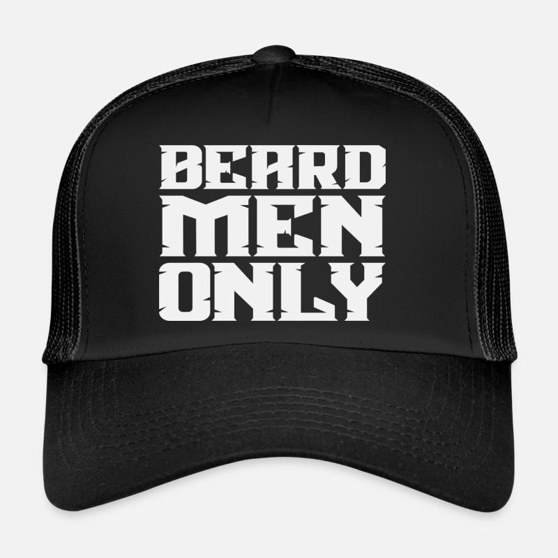 Beard Men Only Trucker Cap
