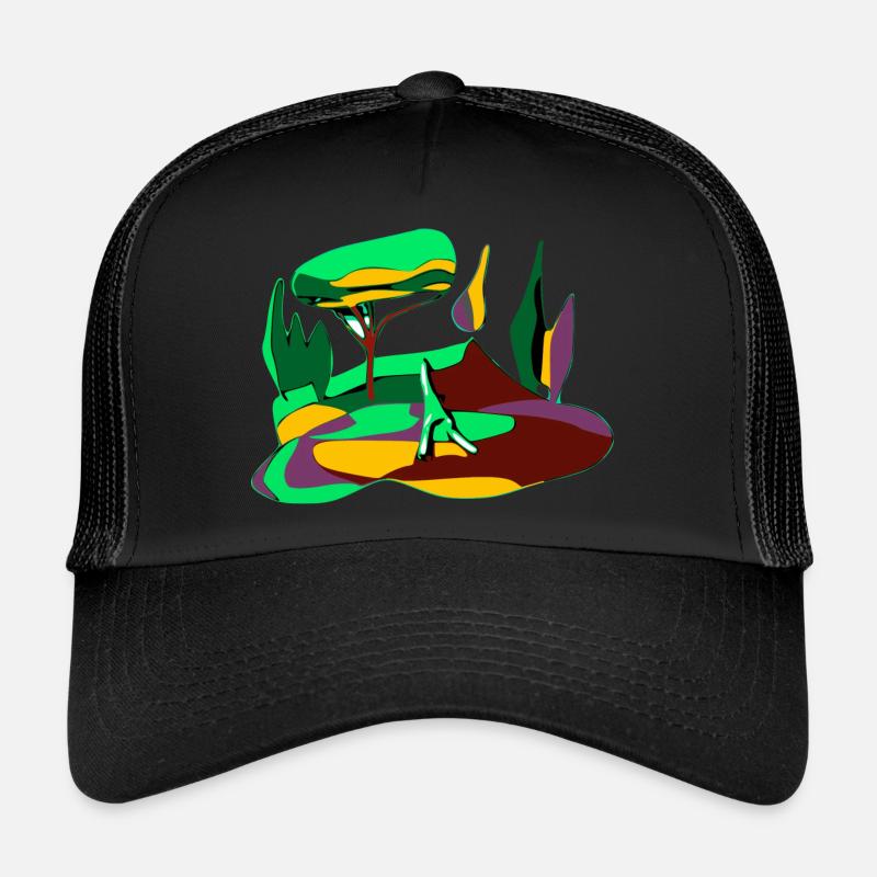 Ländliche Landschaft Trucker Cap