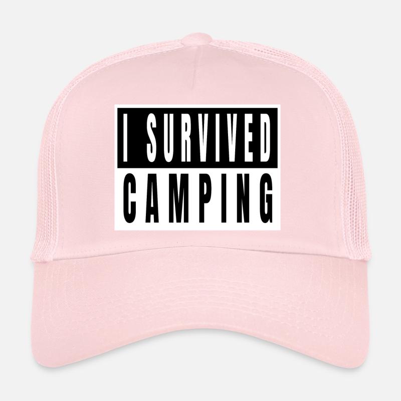 camping drôle c’est dans les tentes camping hommes feux de camp Casquette trucker