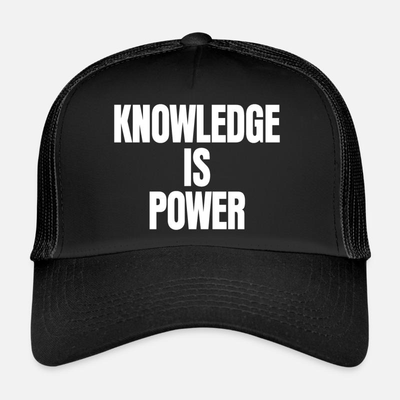 Wissen ist Macht Trucker Cap