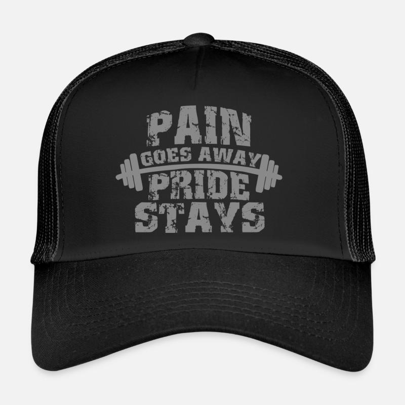 sport - Trucker Cap - Schwarz/Schwarz
