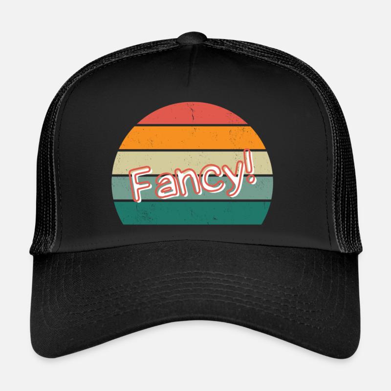 Fancy! - Trucker Cap - Schwarz/Schwarz