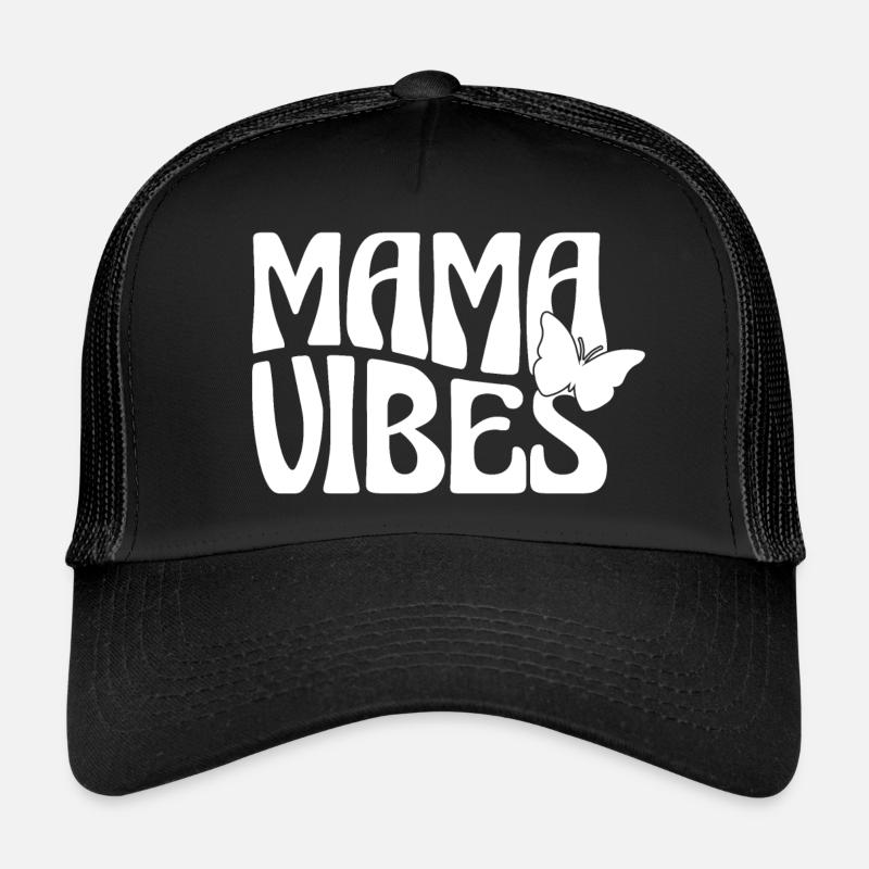 Mama Vibes mit Schmetterling Trucker Cap