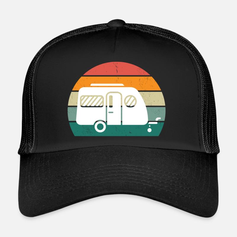 Retro Wohnwagen Trucker Cap