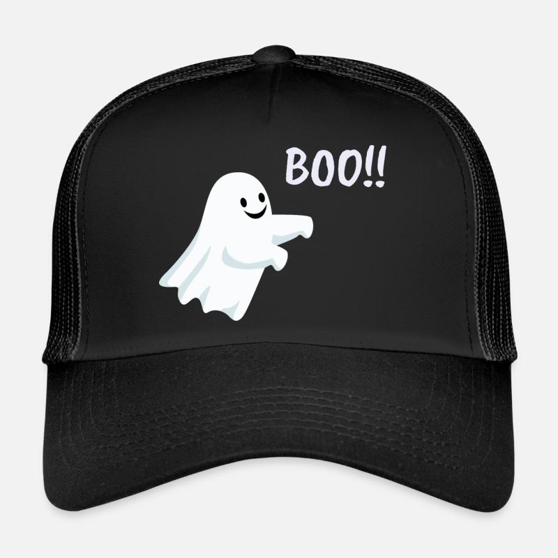 ghost boo!! Trucker Cap