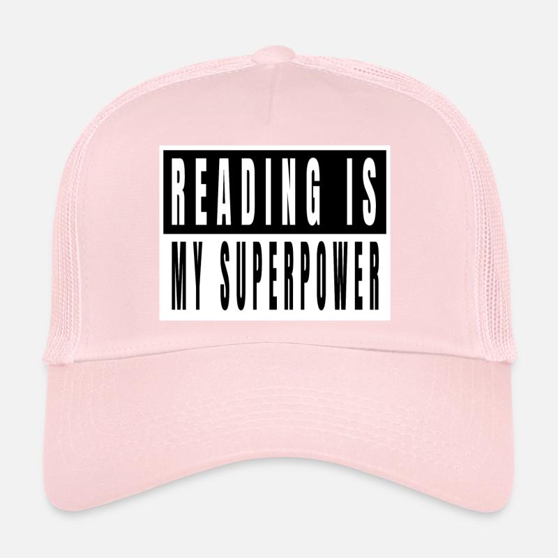 Déclaration de chemise de gardien de livre Nerd Geek Casquette trucker 