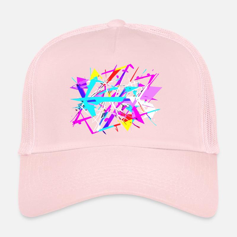 Éclaboussure de couleurs Casquette trucker 