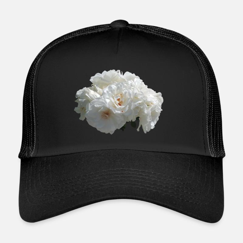 Rosier blanc Casquette trucker 