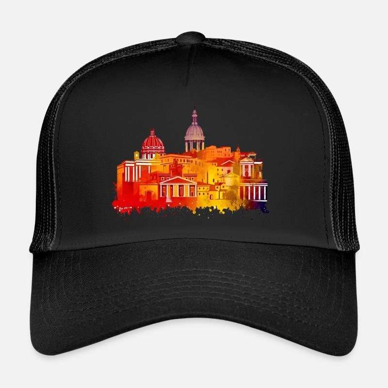 Rome, la capitale de l’Italie Casquette trucker 