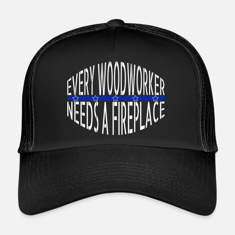 drôle de dictons plombier tronçonneuse les charpentiers Casquette trucker 
