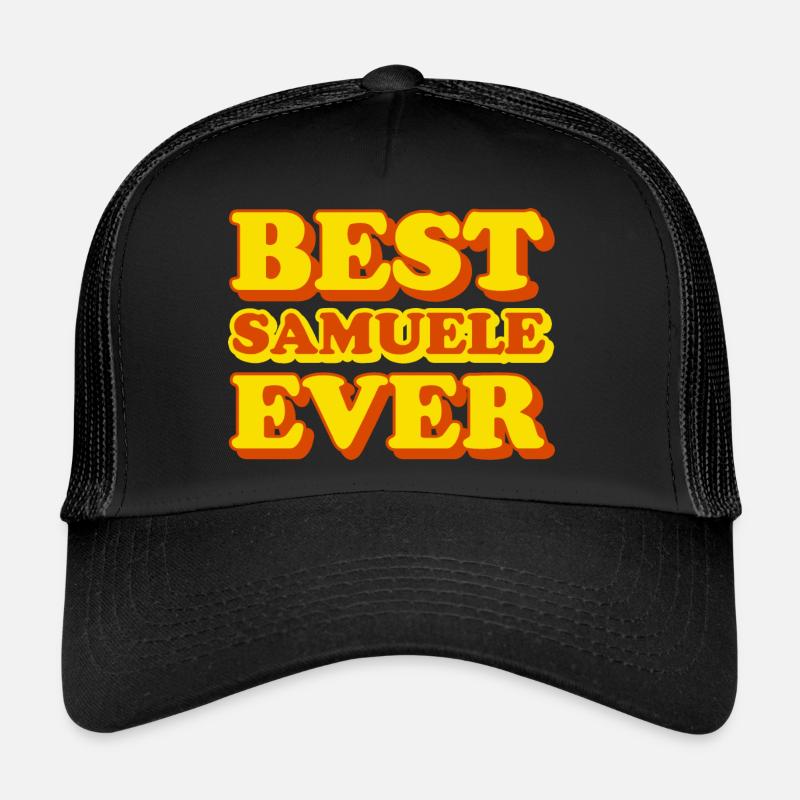 Samuele Vorname lustiges Geschenk Trucker Cap