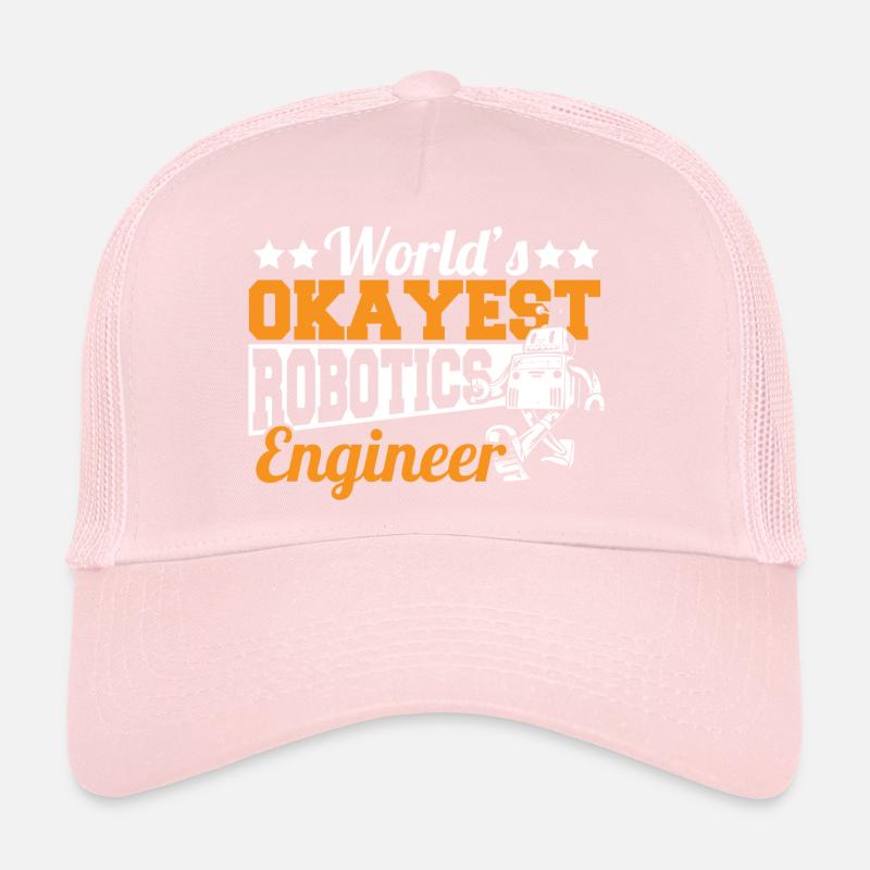 Construction de droïde d’ingénieur en robotique la plus correcte du monde cool Casquette trucker 